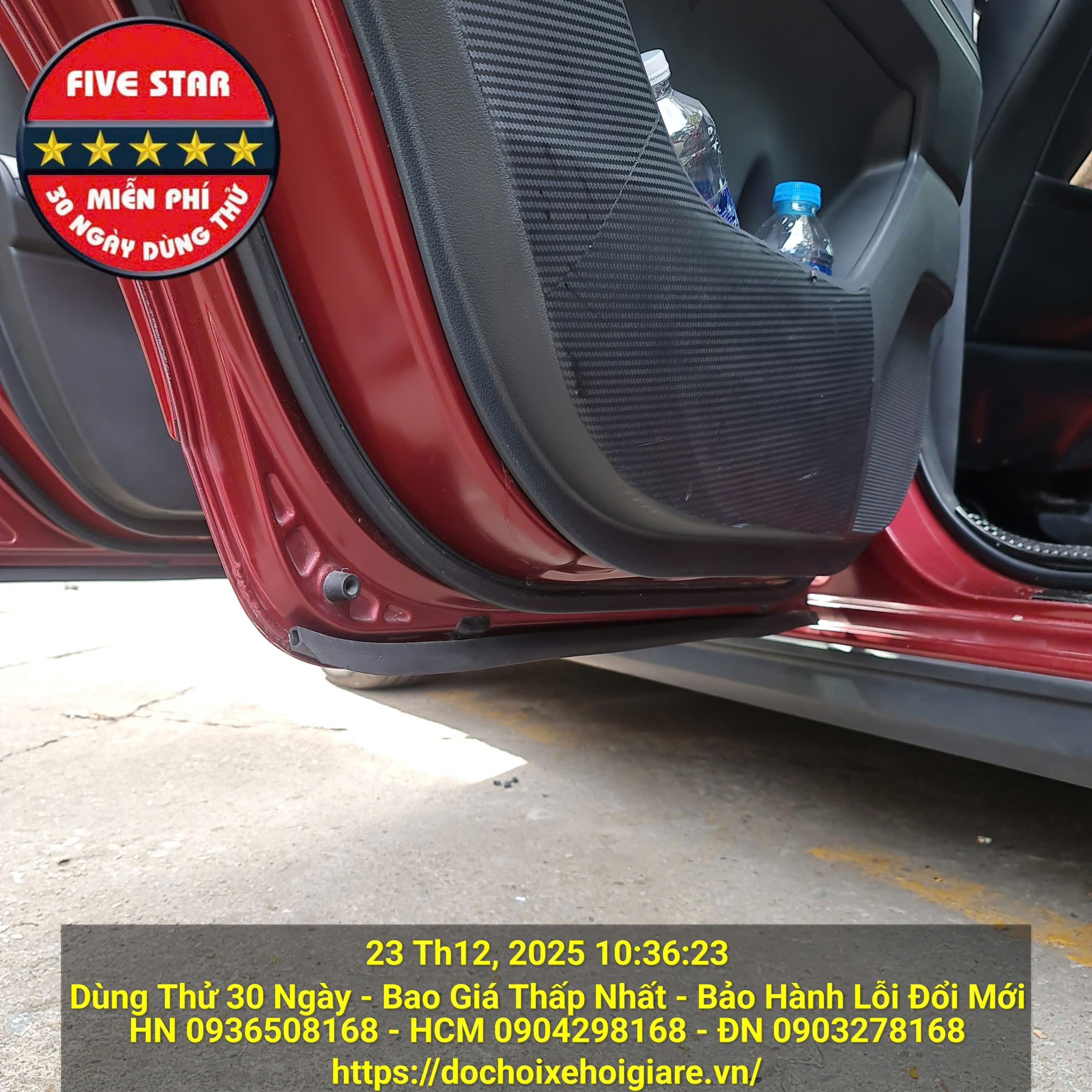 ron cách âm cửa xe Veloz