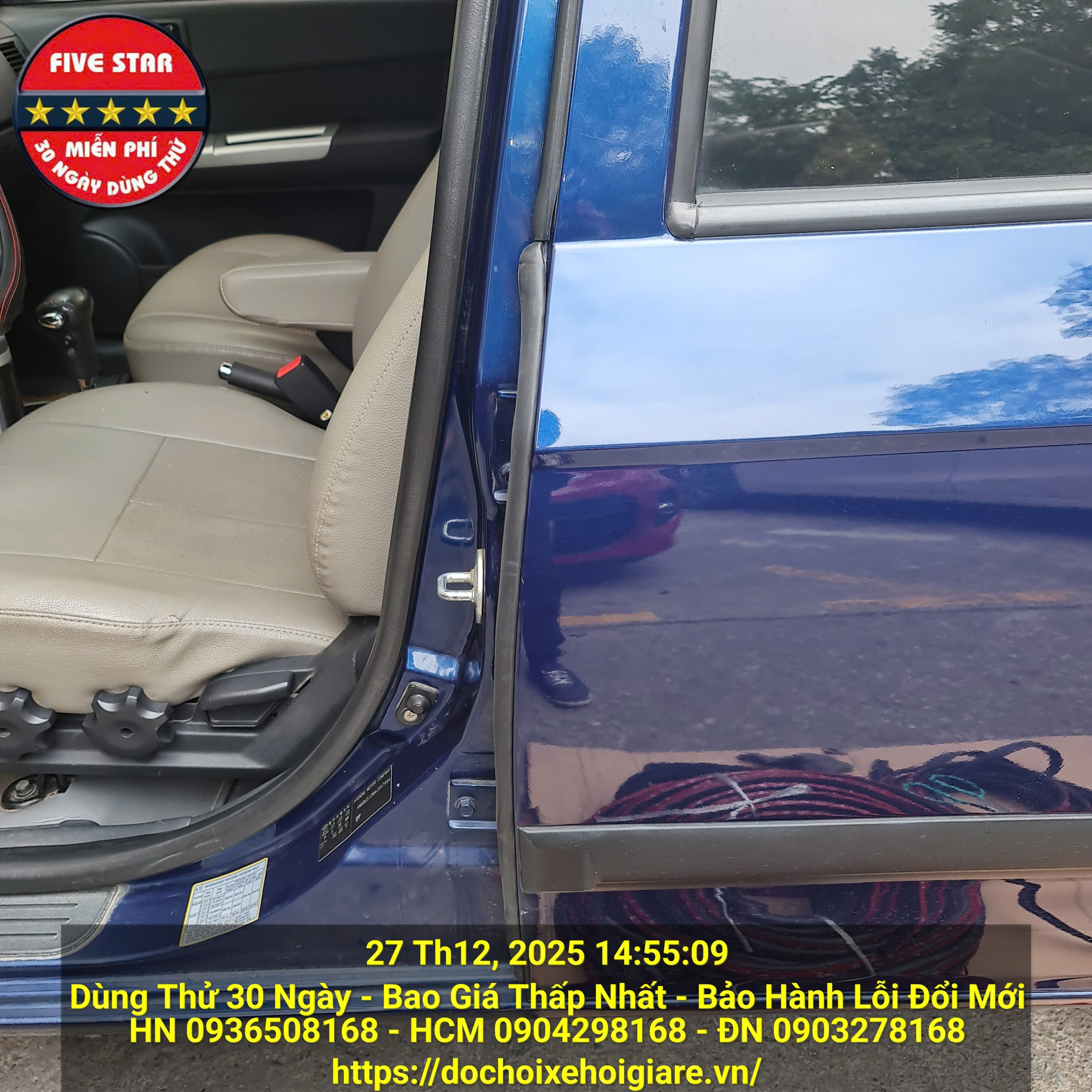 cách âm xe hyundai getz