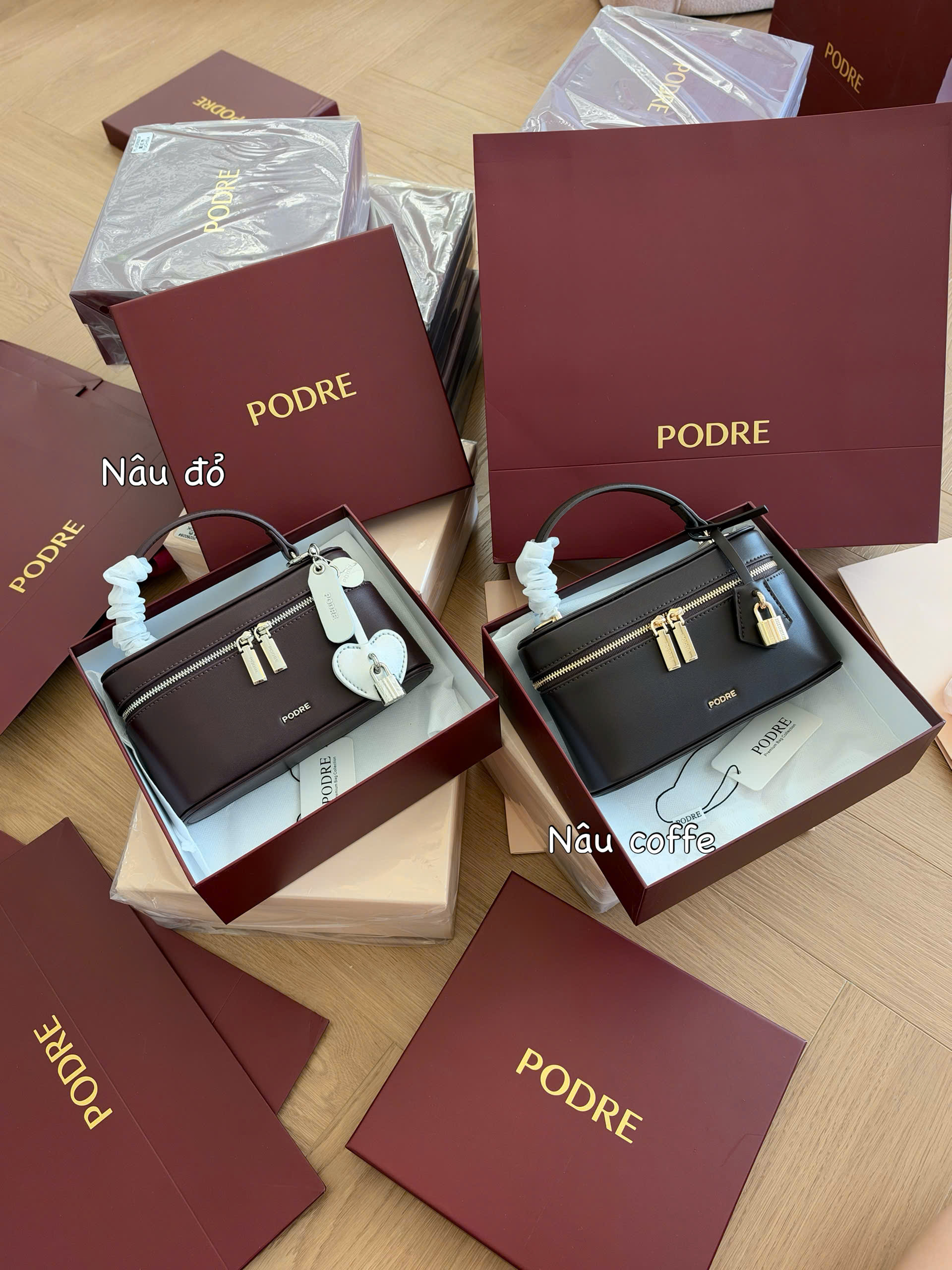 PE-2026022# Túi xách Podre fullbox