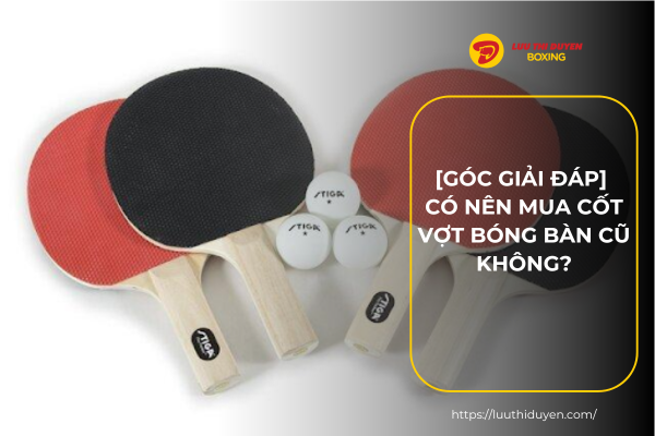[Góc giải đáp] Có nên mua cốt vợt bóng bàn cũ không?