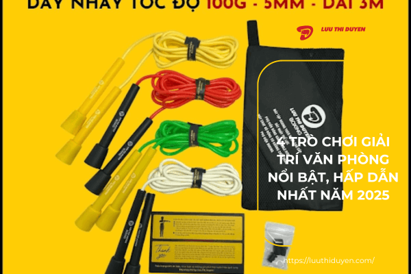 4 trò chơi giải trí văn phòng nổi bật, hấp dẫn nhất năm 2025