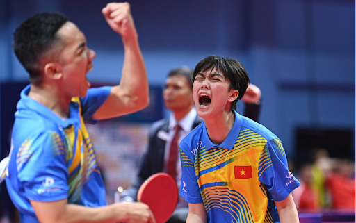 Chiến thắng trong bóng bàn đánh đôi