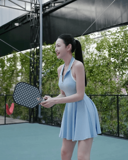 Bộ jumpsuit thể thao chơi pickleball