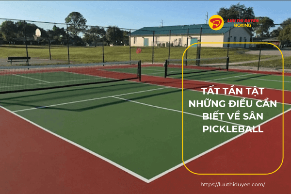 Tất tần tật những điều cần biết về sân Pickleball