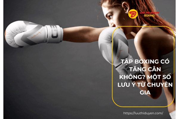 Tập boxing có tăng cân không? Một số lưu ý từ chuyên gia