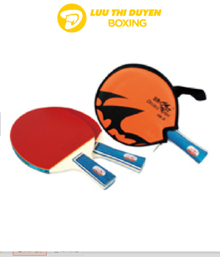 Vợt Bóng Bàn Double Fish 1DC - Phù Hợp Người Mới Tập - Tập Luyện - Lừu Thị Duyên Boxing