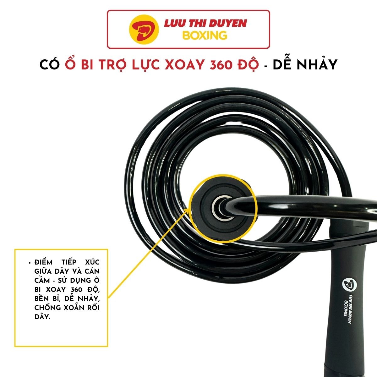 Dây nhảy thể lực cao cấp 480g