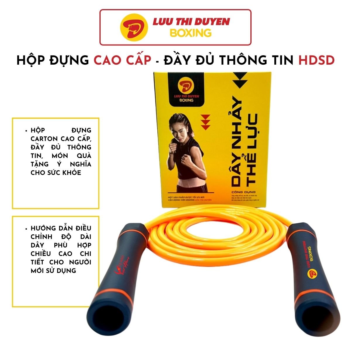 Dây nhảy thể lực cao cấp 480g