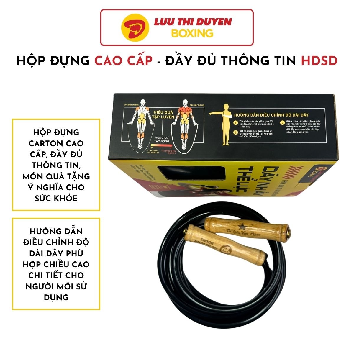 Dây Nhảy Thể Lực 300G