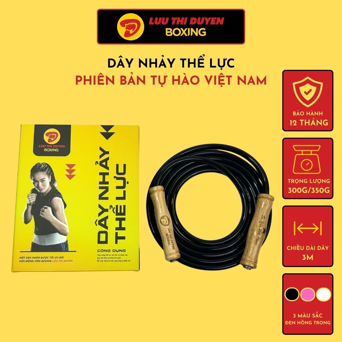 Dây Nhảy Thể Lực 300G