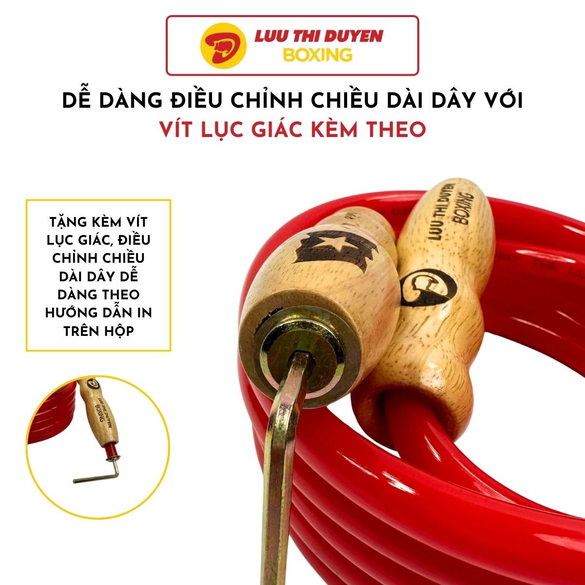 Dây Nhảy Thể Lực 450G - Cán phủ PU