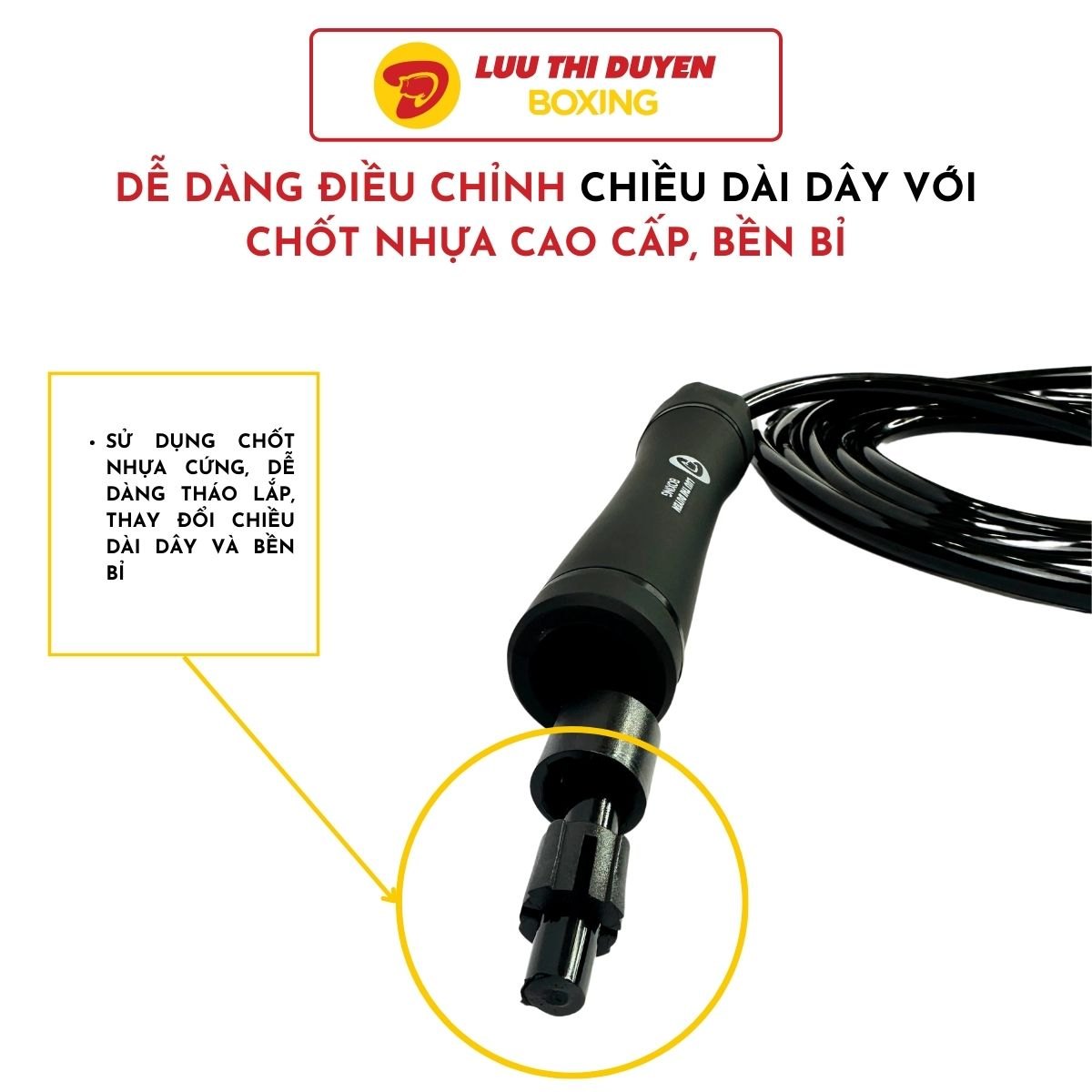 Dây nhảy thể lực cao cấp 480g