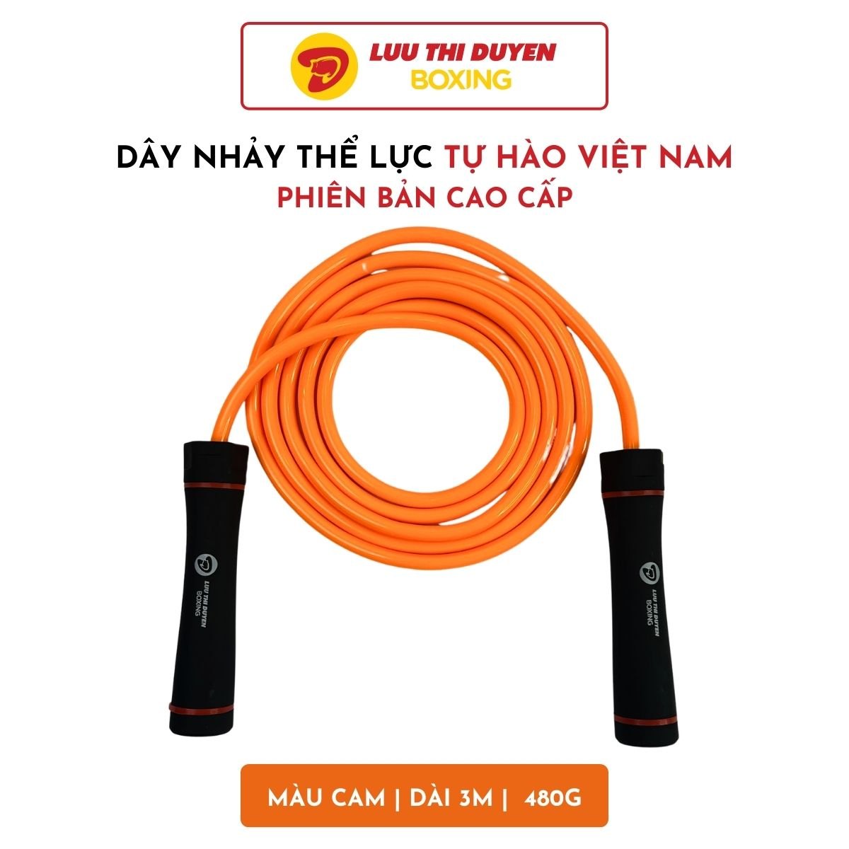 Dây nhảy thể lực cao cấp 480g