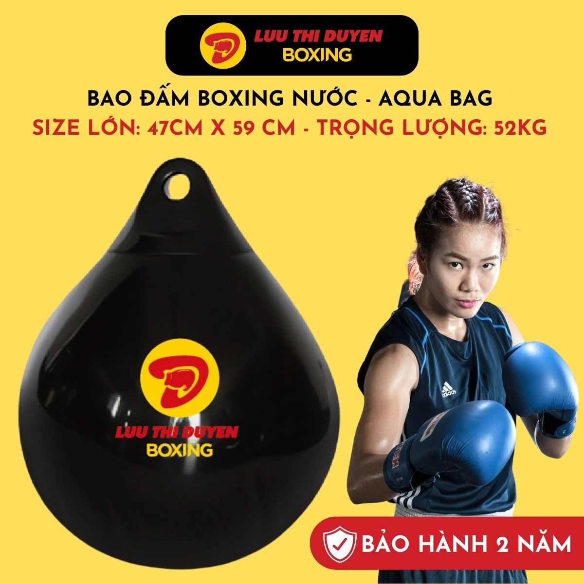 Bao đấm nước Lừu Thị Duyên Boxing