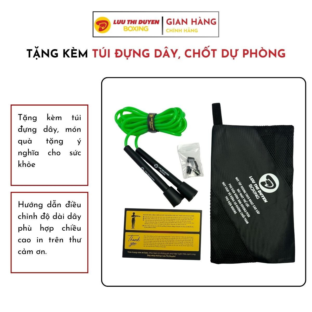 Dây nhảy tốc độ 5mm - 100g