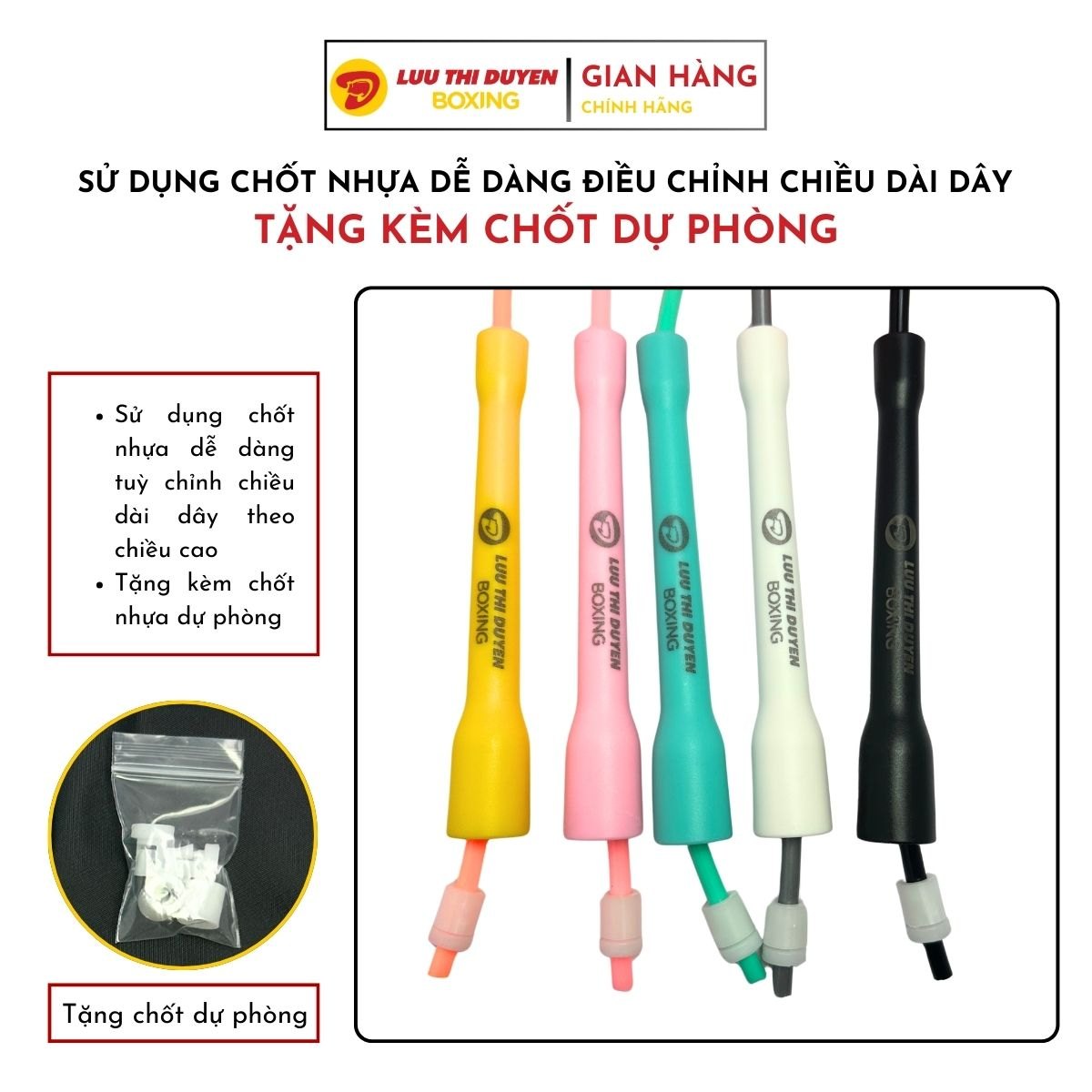 Dây nhảy tốc độ 140g - 6mm