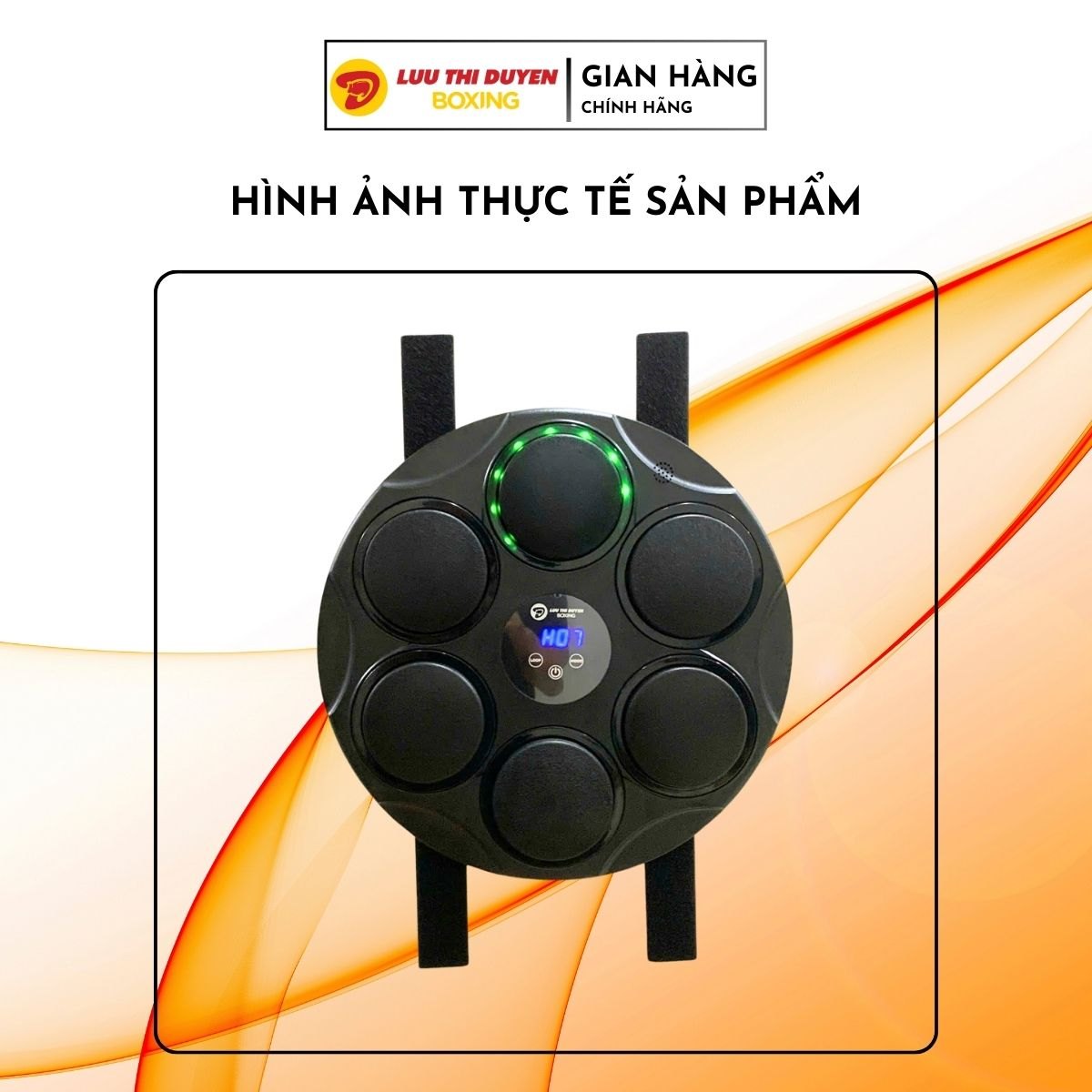 Máy tập Boxing theo nhạc Lừu Thị Duyên Boxing 6 điểm đấm -  44 cm - New 2024