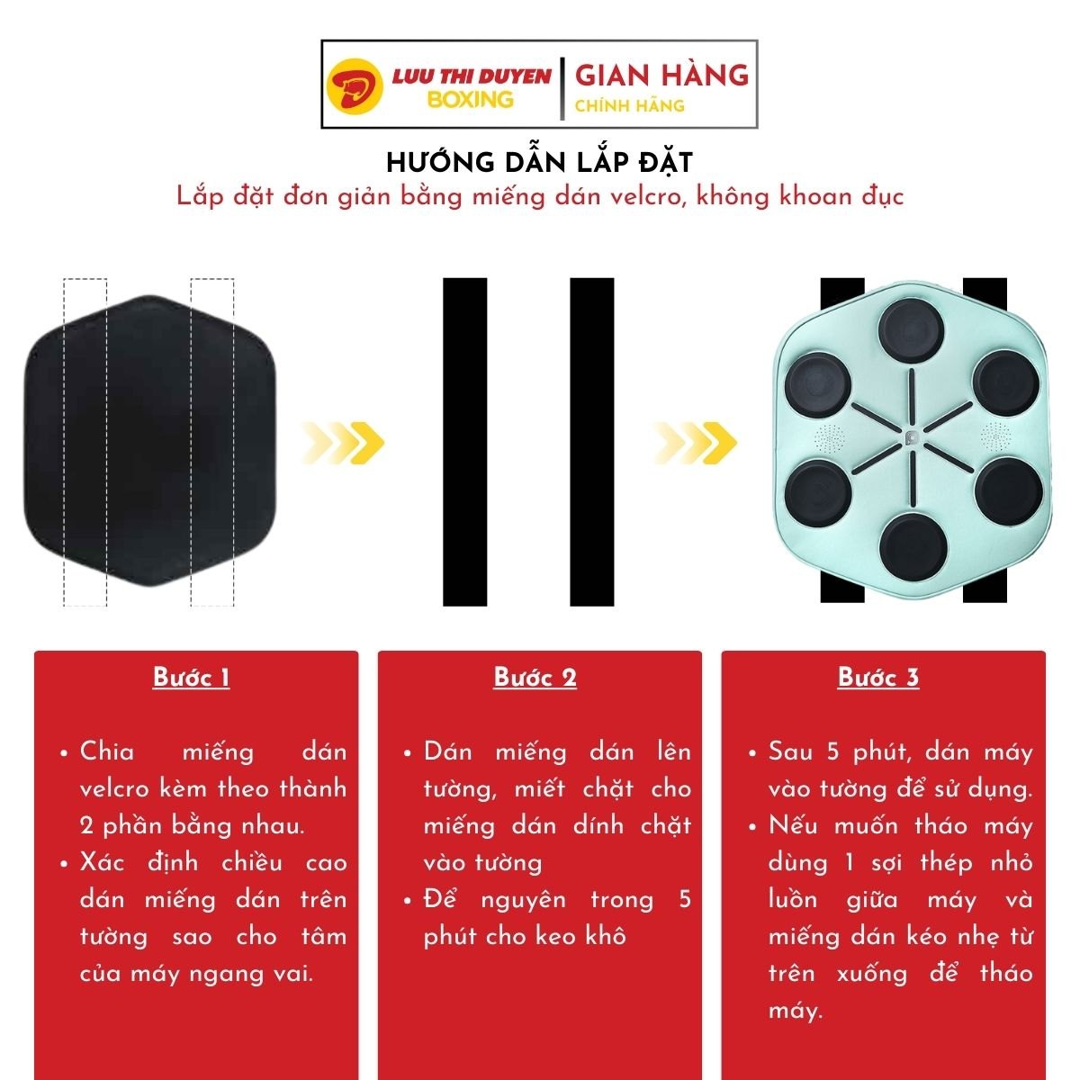 Máy tập boxing cảm biến âm nhạc phiên bản D.punch - Onepunch Boxing Music