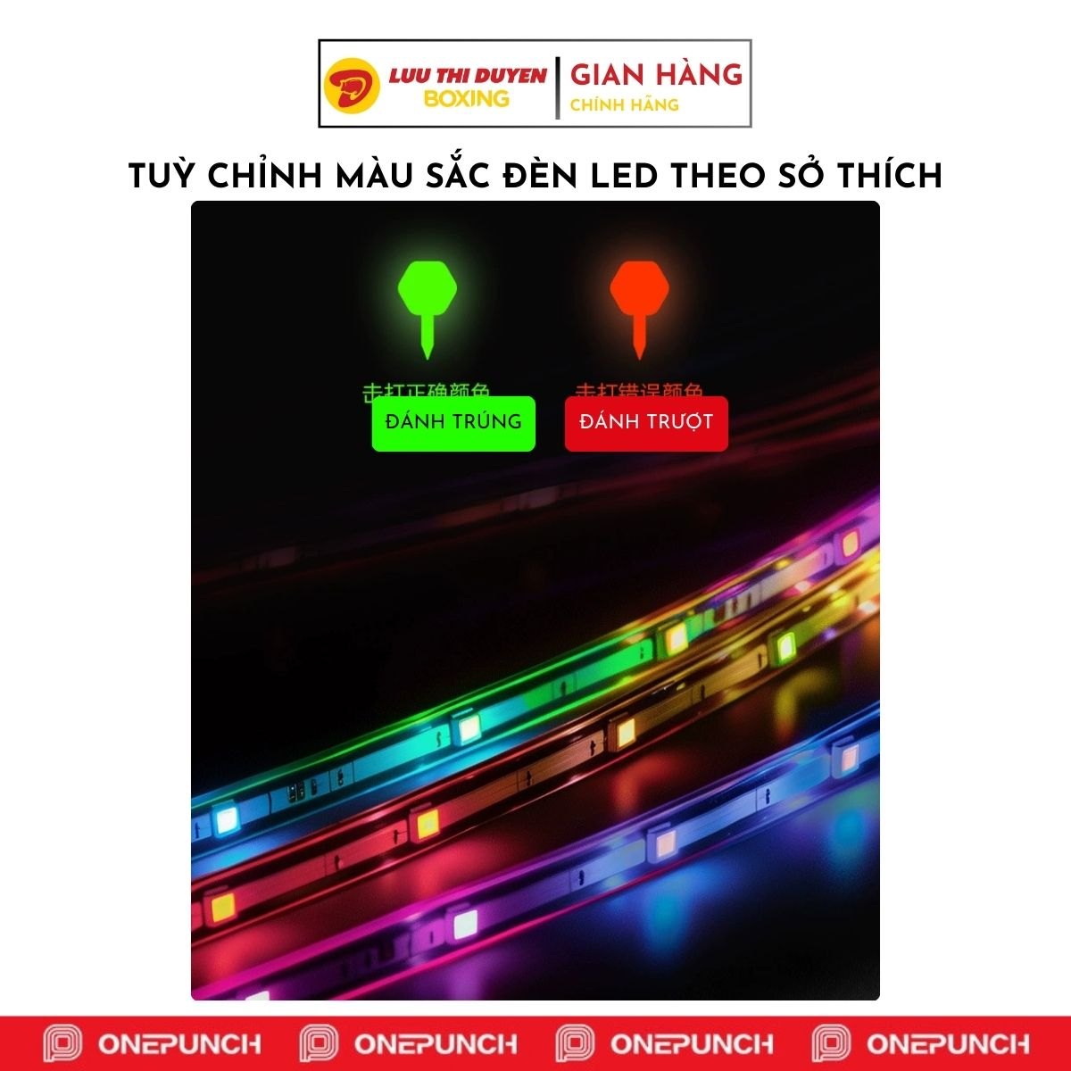 Máy tập boxing cảm biến âm nhạc Boxing Player - Onepunch