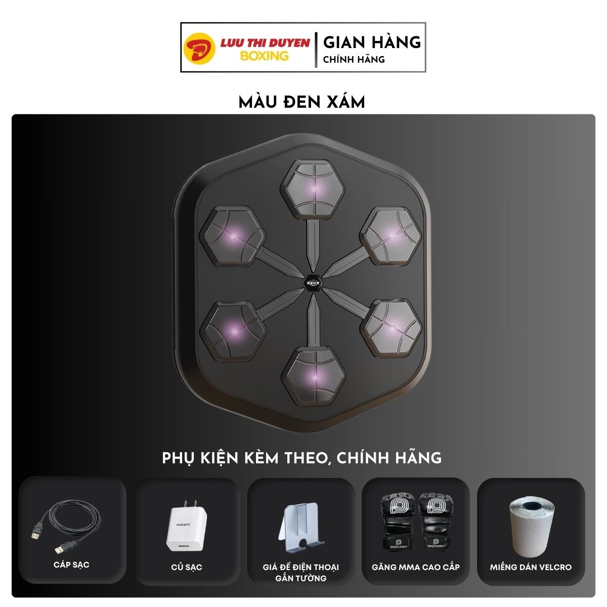 Máy tập boxing cảm biến âm nhạc Boxing Player - Onepunch