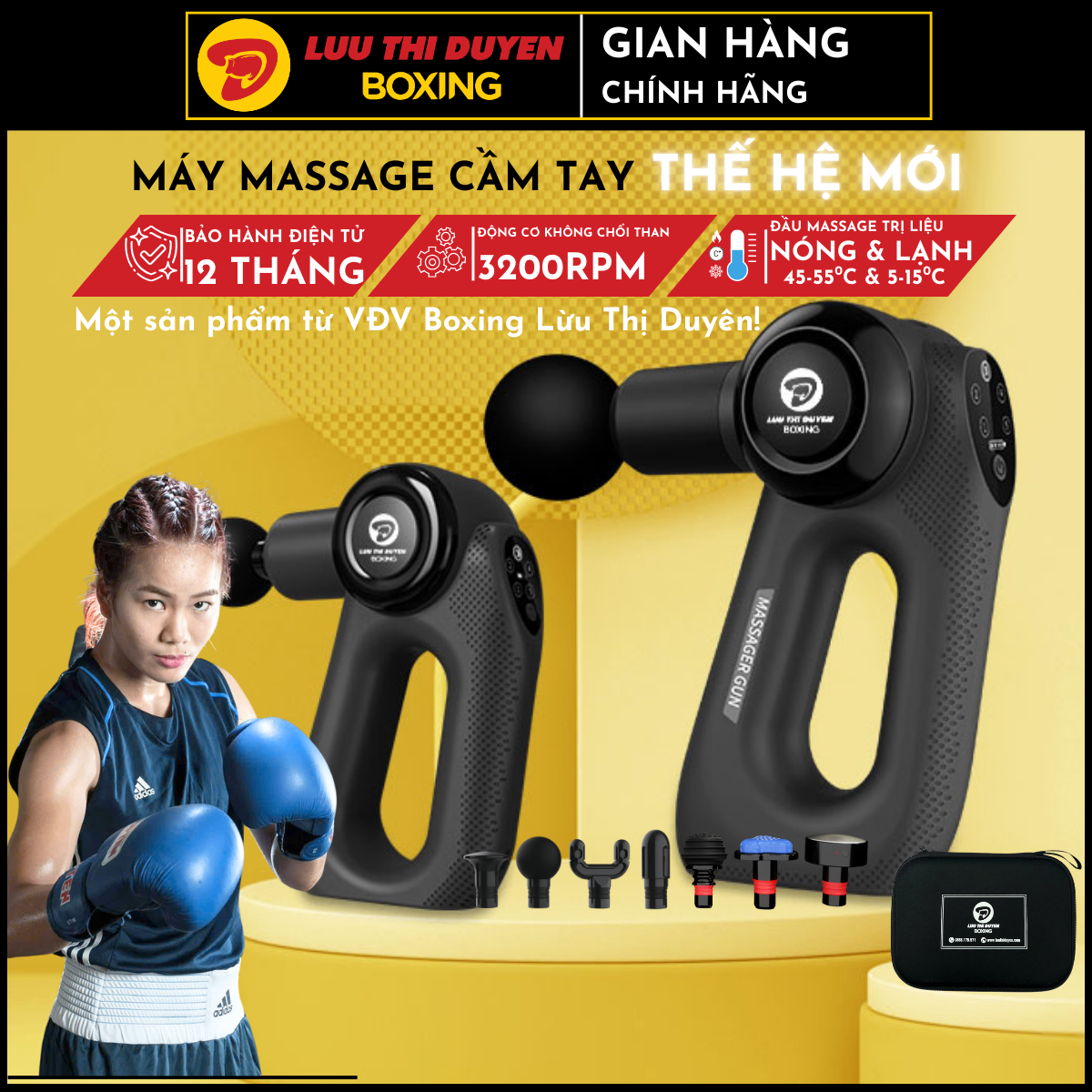 Máy massage cầm tay D GUN PRO