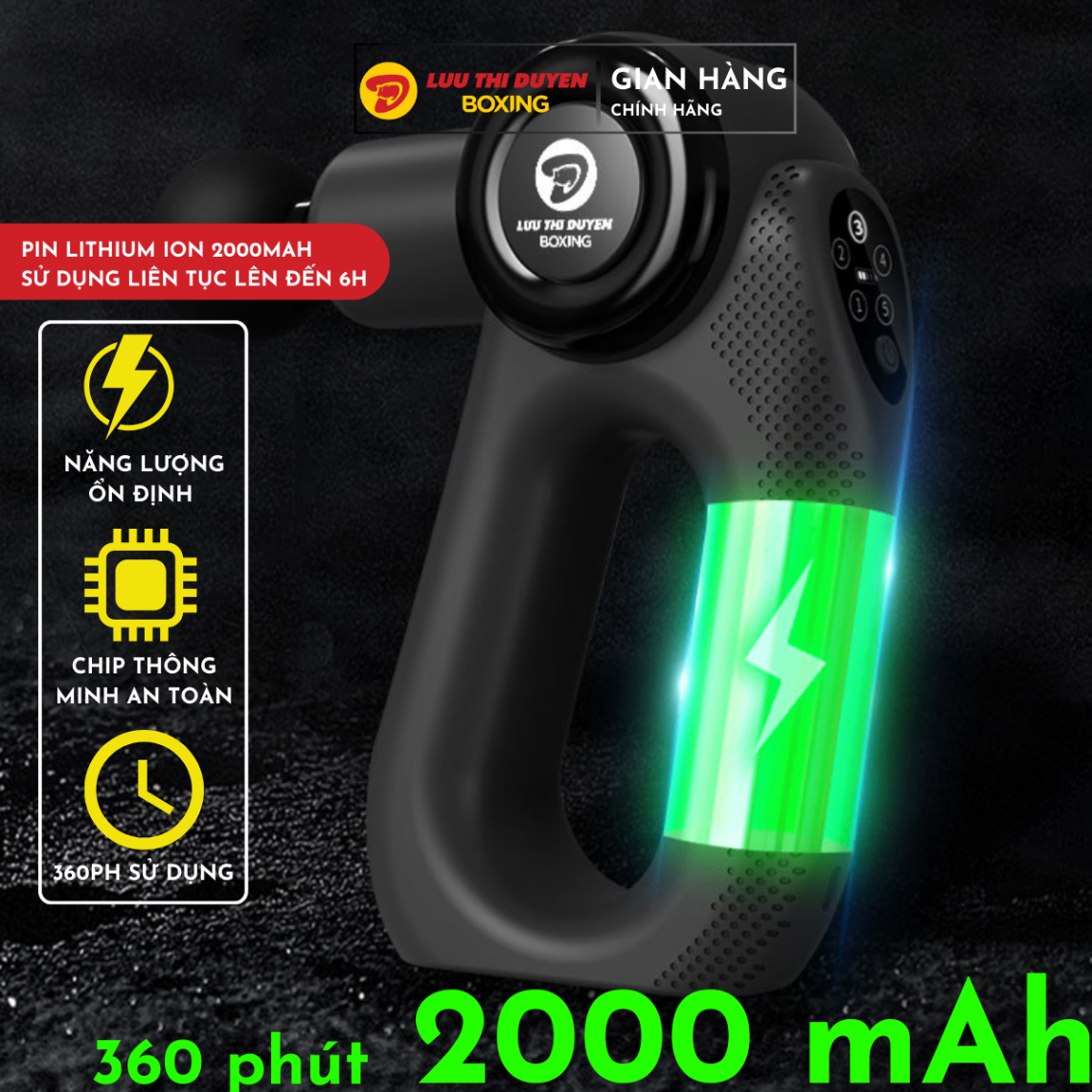 Máy massage cầm tay D GUN PRO