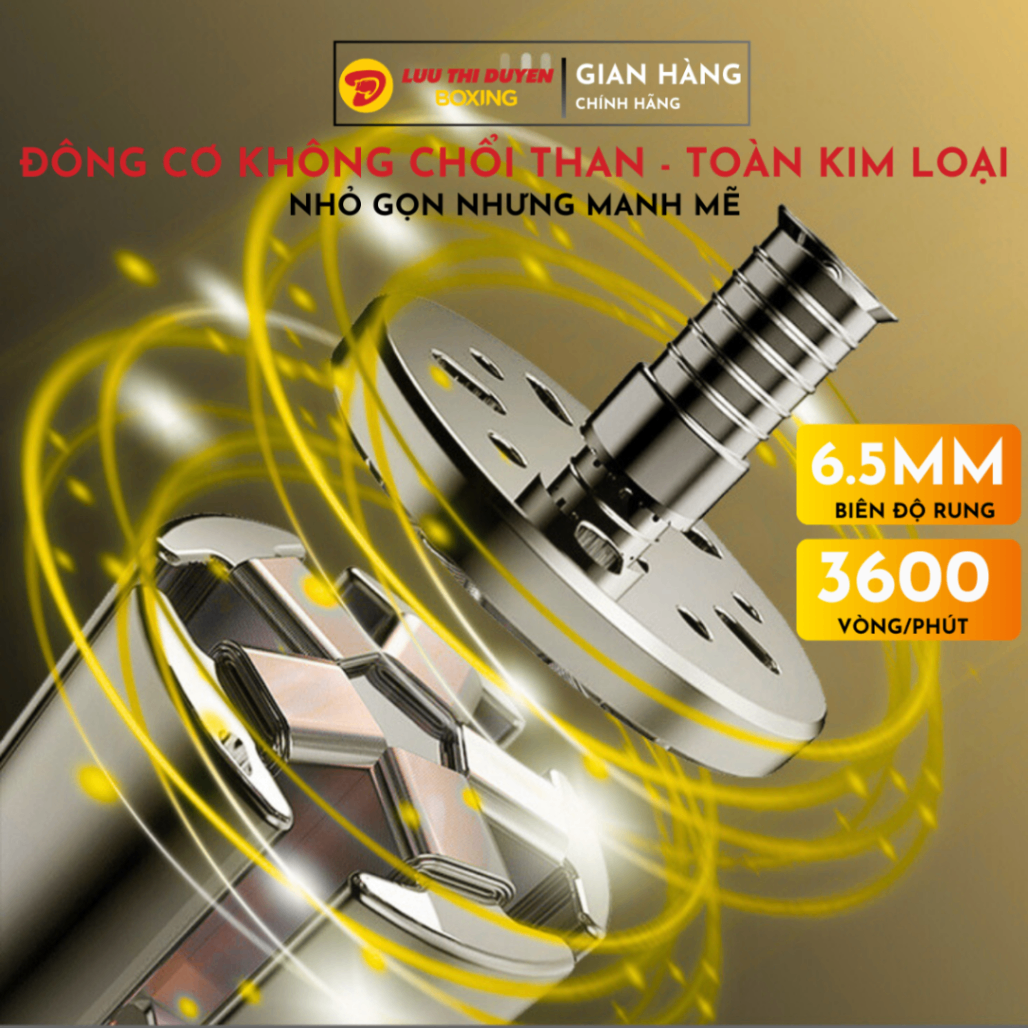 Máy Massage Cầm Tay Mini D GUN HOME PRO Hợp Kim Nhôm Cao Cấp