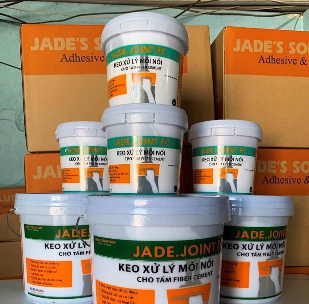 Hướng Dẫn Sử Dụng Keo Xử Lý Mối Nối Jade's Solution Trên Tấm Cemboard