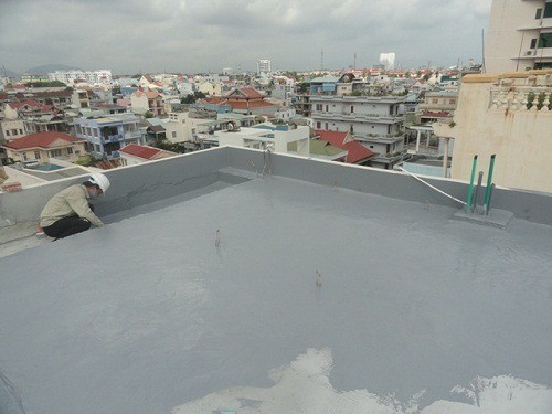 Hướng Dẫn Thi Công Chống Thấm Mái Bằng Chống Thấm Siêu Đàn Hồi Polyurethane Hệ Nước