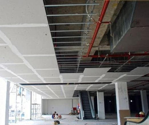 Quy trình xử lý mối nối tấm Duraflex trong thi công trần