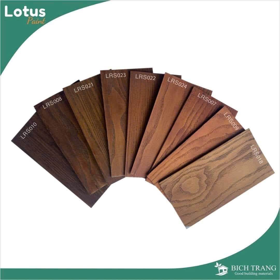 Màu sơn lau gỗ óc chó