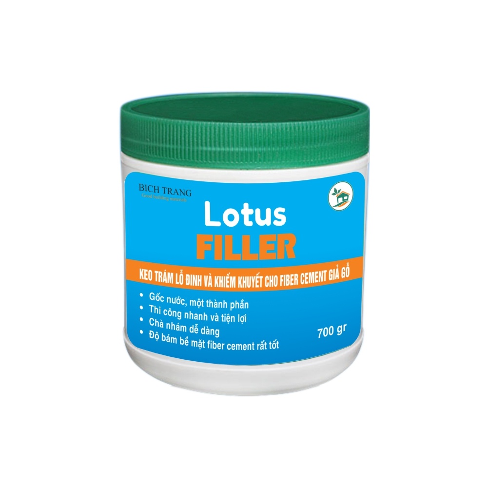 Keo Trám Trét Lỗ Đinh Và Xử Lý Khiếm Khuyết Lotus Filler