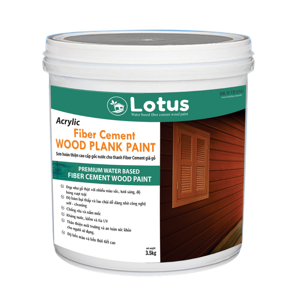 Sơn Giả Gỗ Cao Cấp Lotus Wood Plank Paint