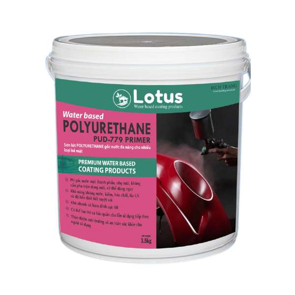 Sơn Lót Đa Năng Cho Nhiều Loại Bề Mặt Lotus PUD-779 Primer