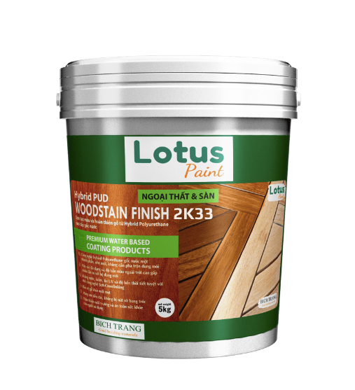 Sơn 2K Lotus Woodstain Finish Exterior 2K33