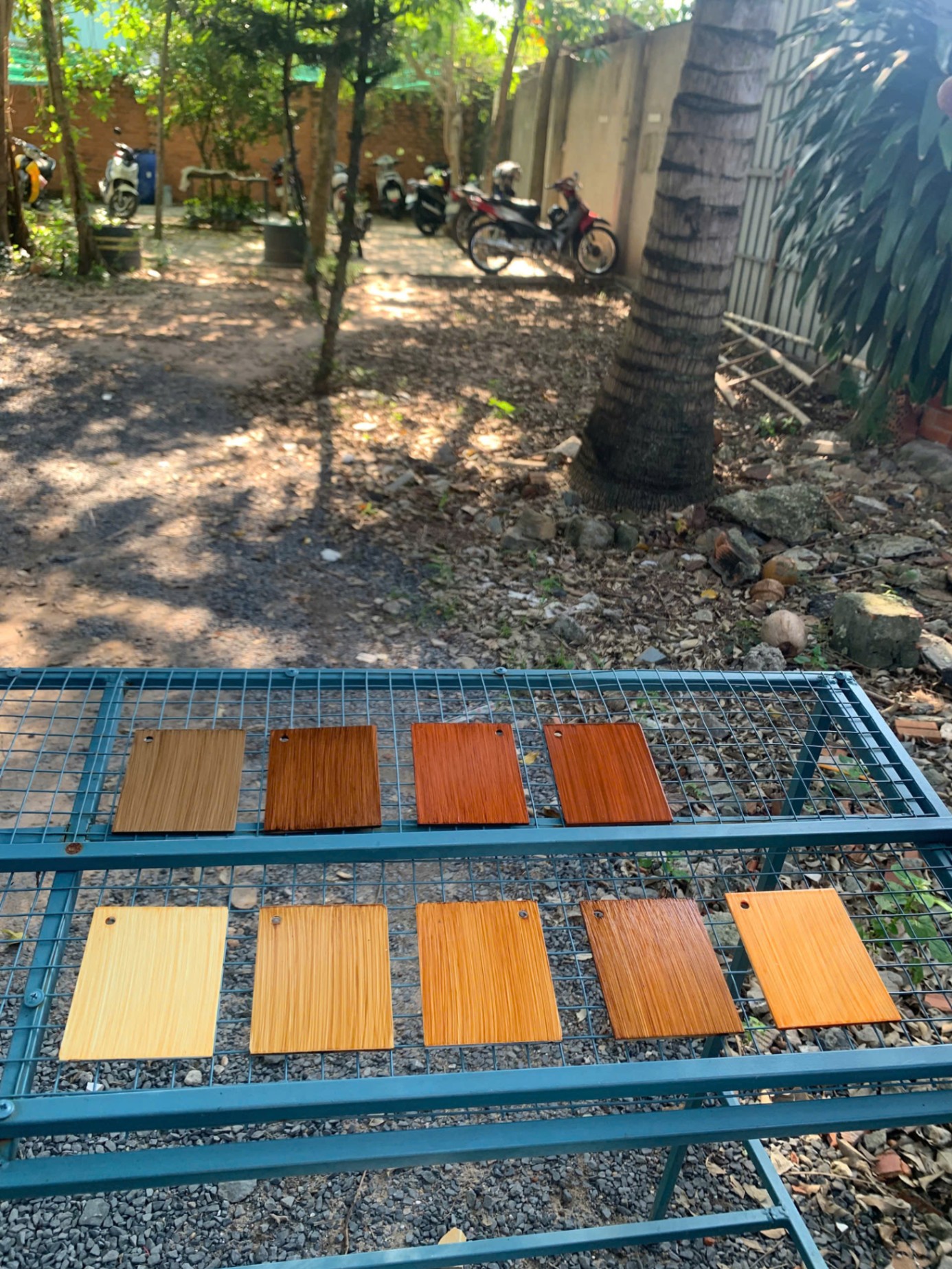Sơn Giả Gỗ Trên Sắt Ngoài Trời - Combo Gói Cơ Bản 1K
