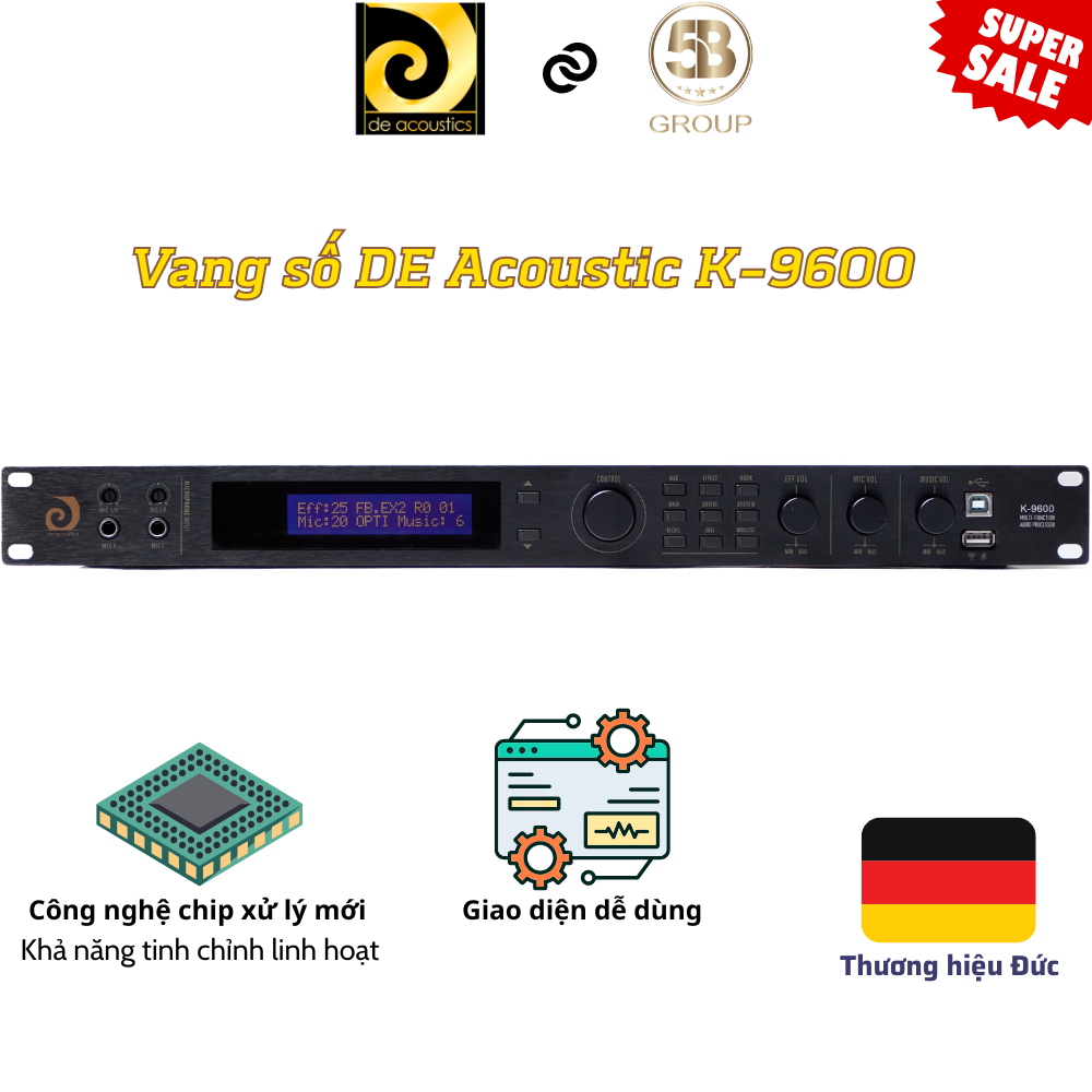 Vang Số DE Acoustic K-9600