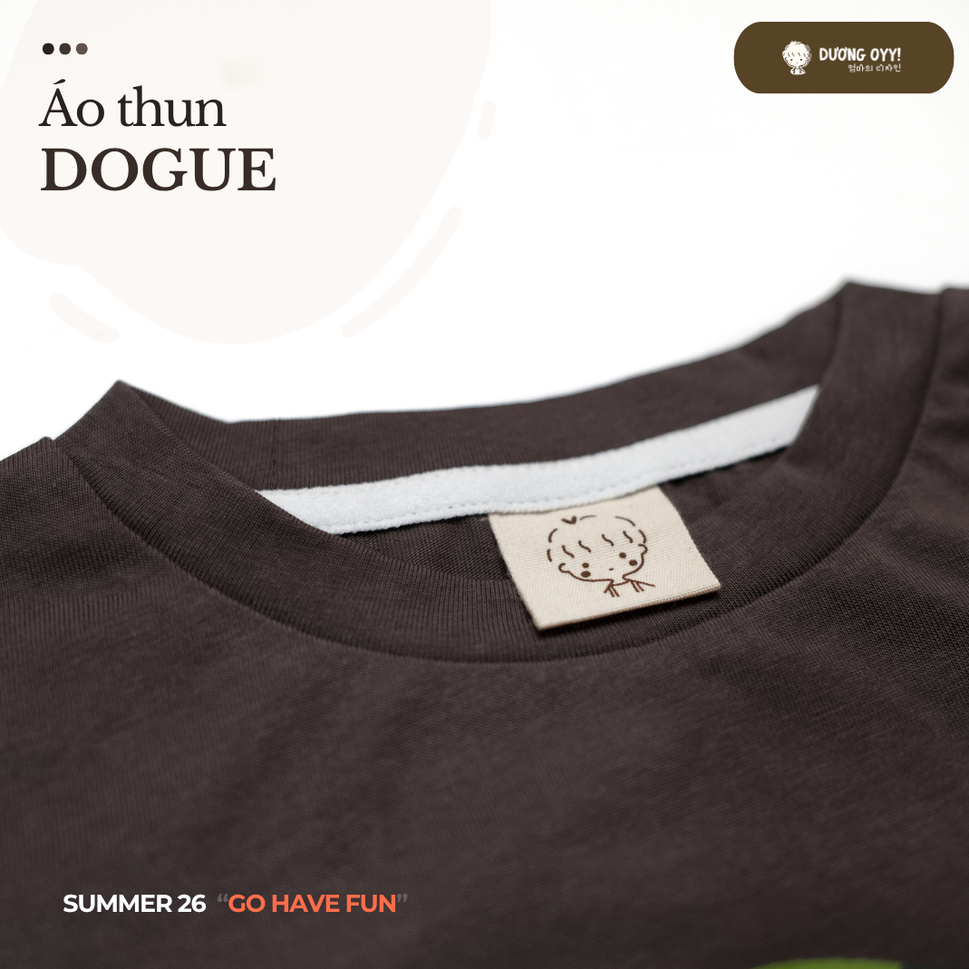 SS26 Áo thun CHÓ ĐEO KÍNH DOGUE