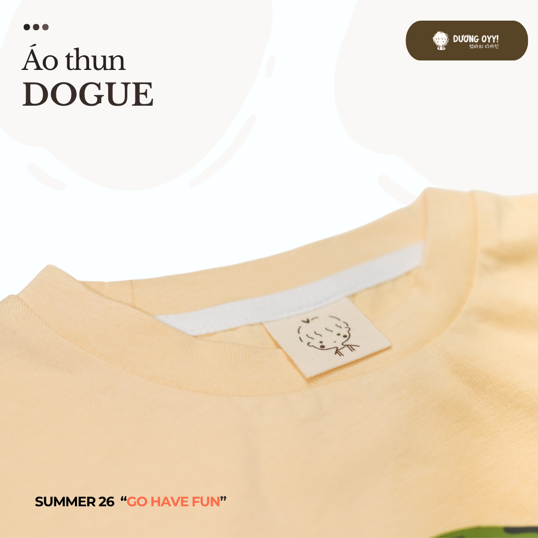 SS26 Áo thun CHÓ ĐEO KÍNH DOGUE
