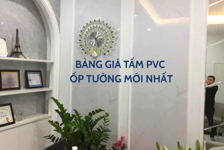 Bảng Giá Tấm Ốp PVC Mới Nhất