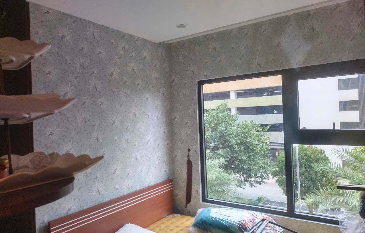 chi phí dán giấy dán tường phòng ngủ chung cư tại TP.HCM