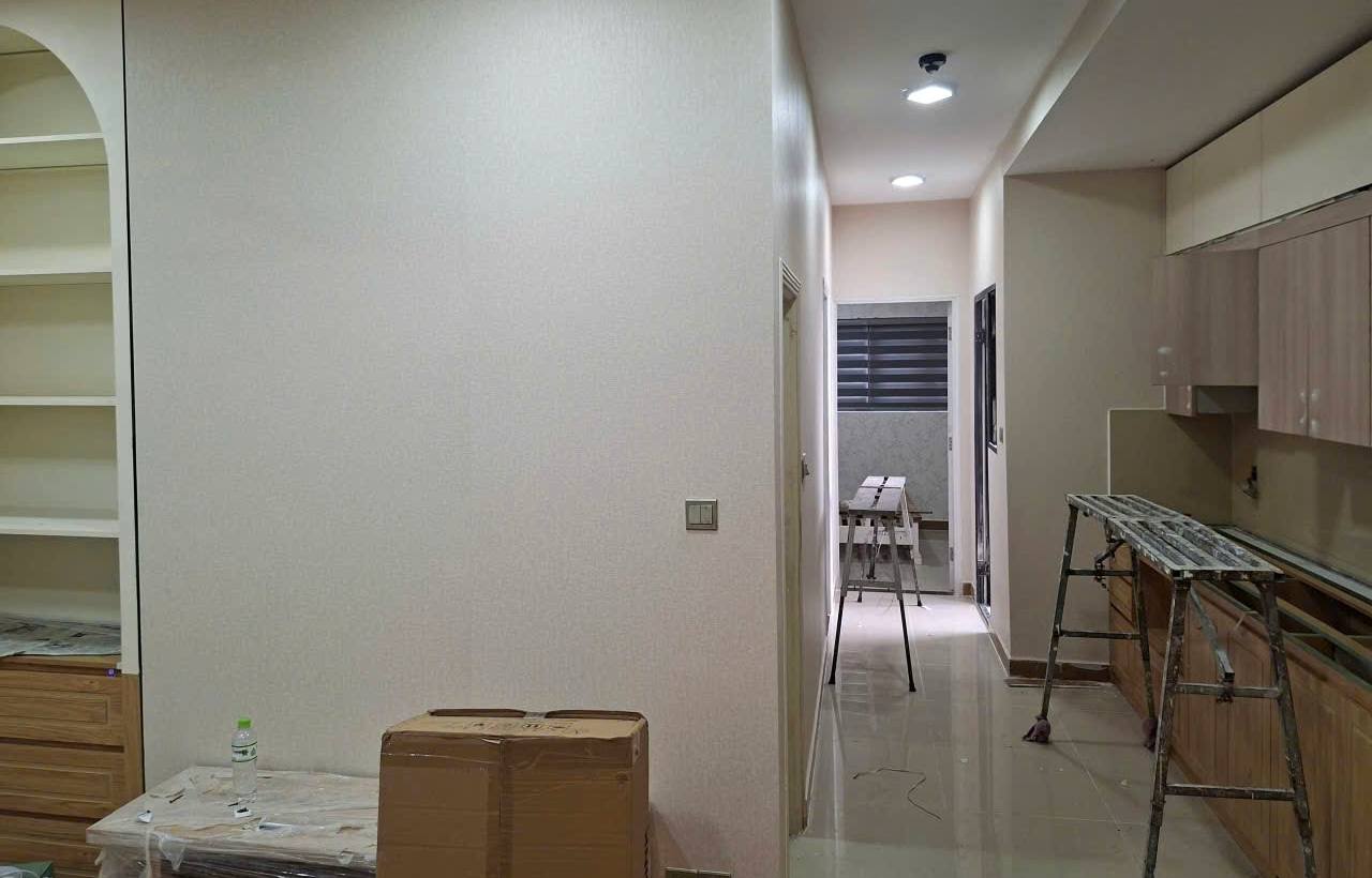 thi công giấy dán tường giá rẻ tphcm thực tế