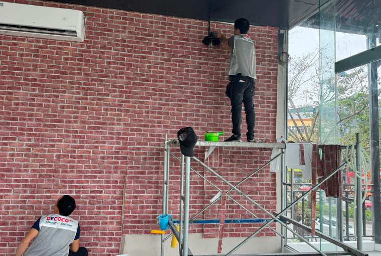 Giấy Dán Tường Hải Dương Giá Rẻ, Thi Công Nhanh