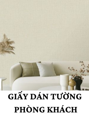 giấy dán tường phòng khách