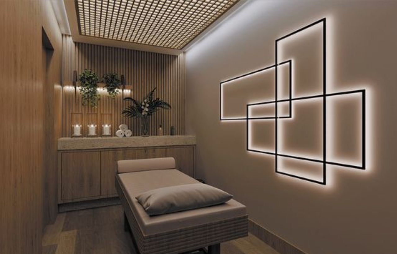 Giấy dán tường spa đẹp