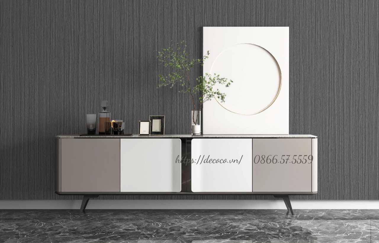 giấy dán tường màu ghi đậm thể hiện sự nghiêm túc, chuyên nghiệp
