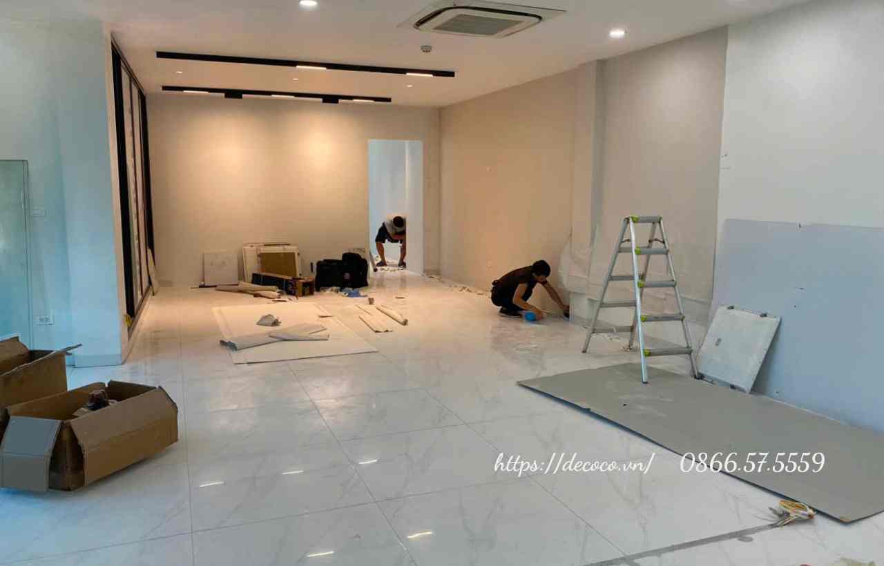 Giấy dán tường màu ghi - lựa chọn hàng đầu trong trang trí nội thất hiện đại