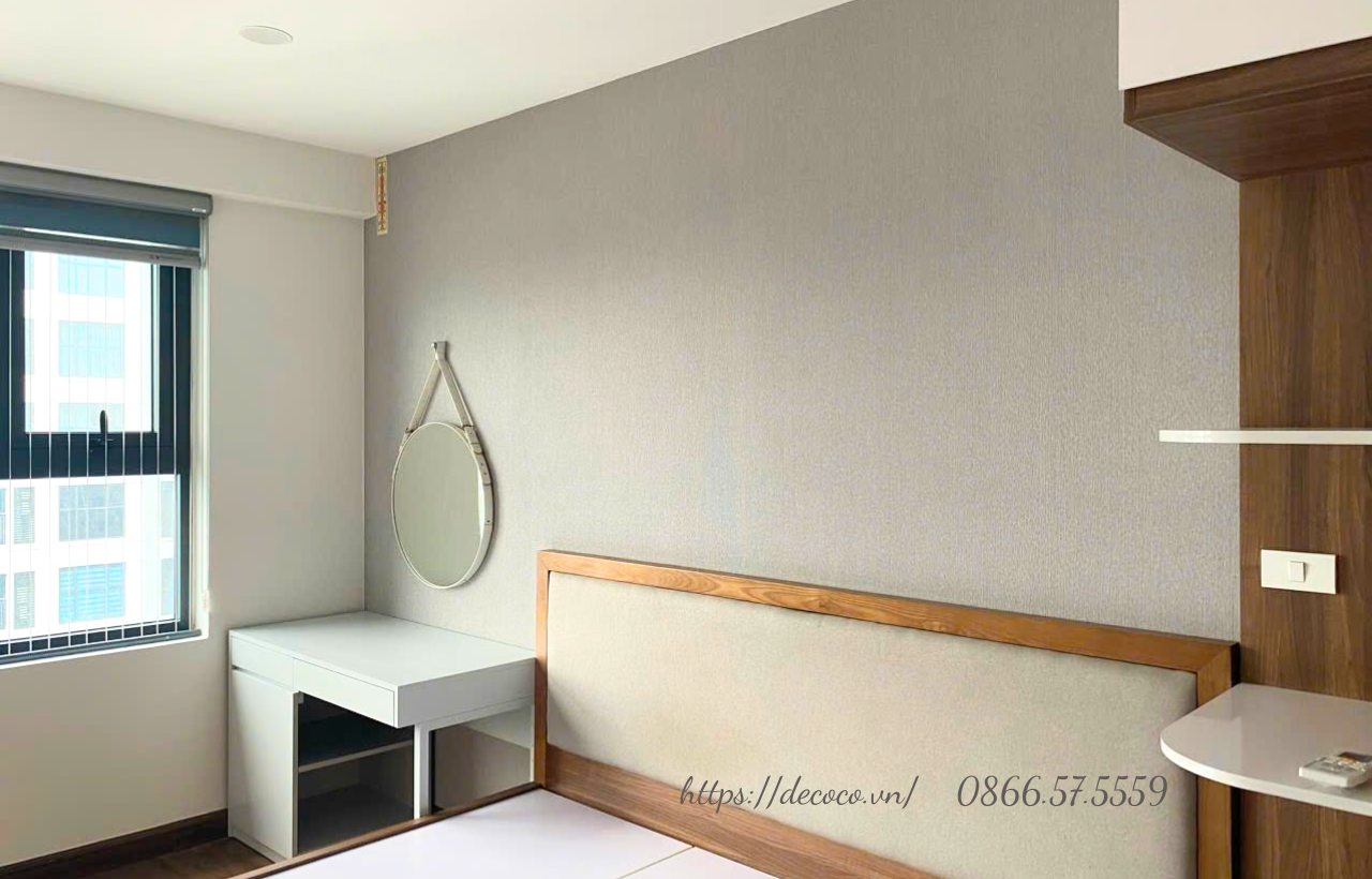 Giấy dán tường màu ghi - lựa chọn hàng đầu trong trang trí nội thất hiện đại