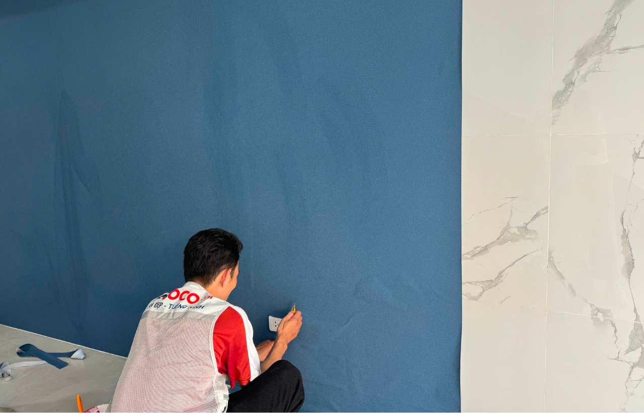 thợ dán giấy dán tường Bình Thạnh