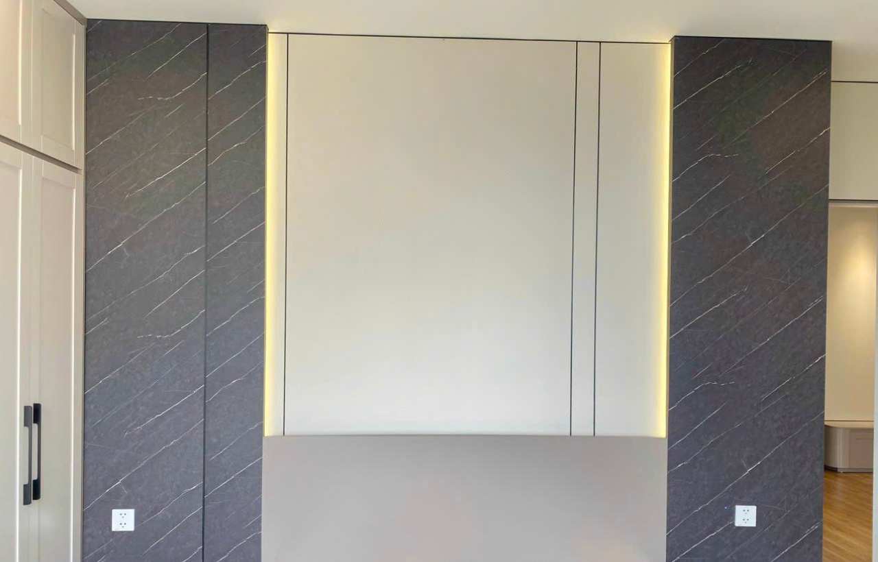 Bề mặt hoàn thiện ốp tường tại Trần Thái Tông, Cầu Giấy